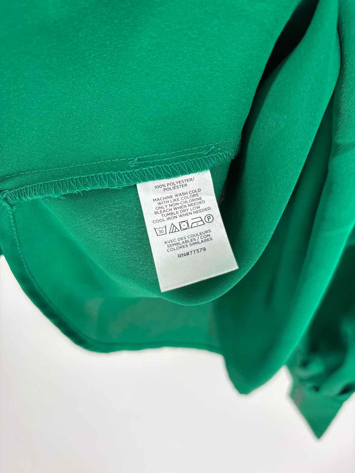 Size M Ann Taylor Green Shirt