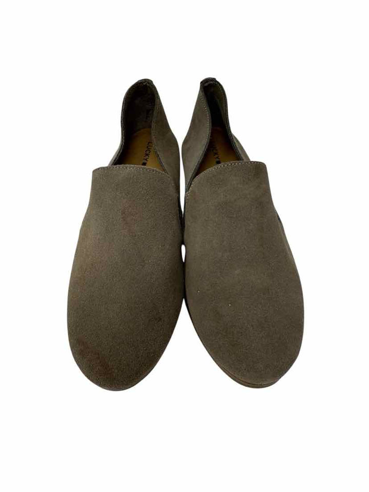 Shoe Size 9 LUCKY Brown Flats