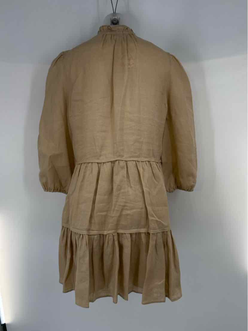 Size 10 VERONICA BEARD Tan Dress