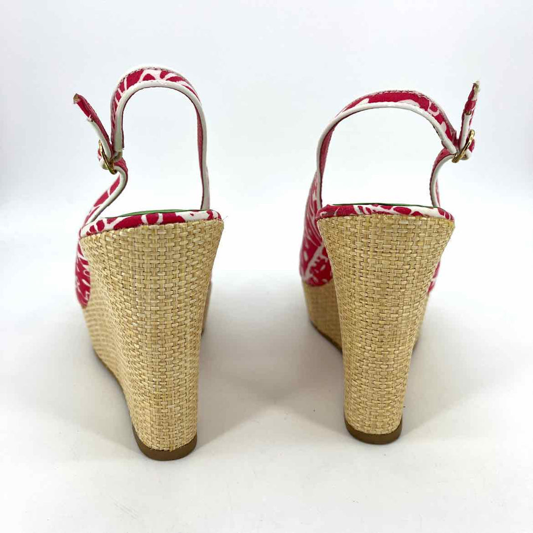 Shoe Size 6 Lilly Pulitzer Red Wedge