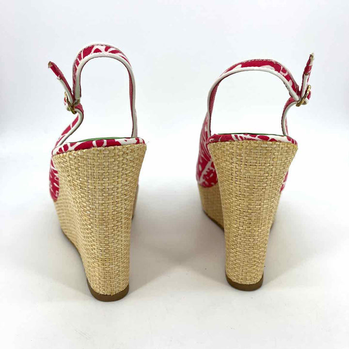 Shoe Size 6 Lilly Pulitzer Red Wedge