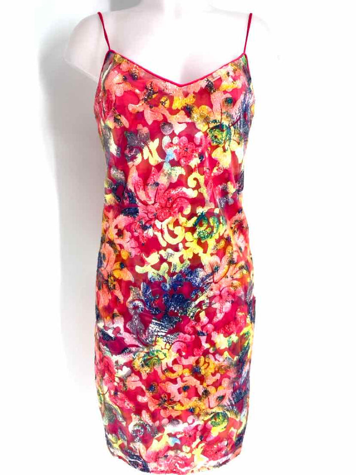 Size 4 LAUNDRY Multi-Color Dress