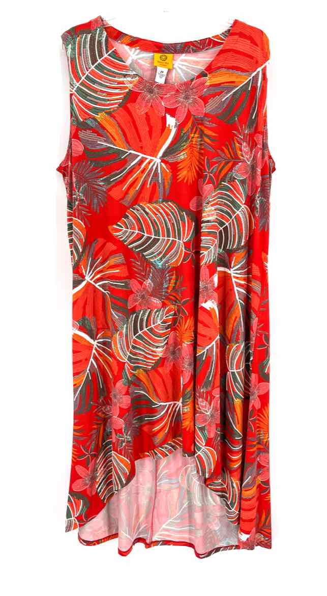 Size 2X Ruby Rd Orange Dress