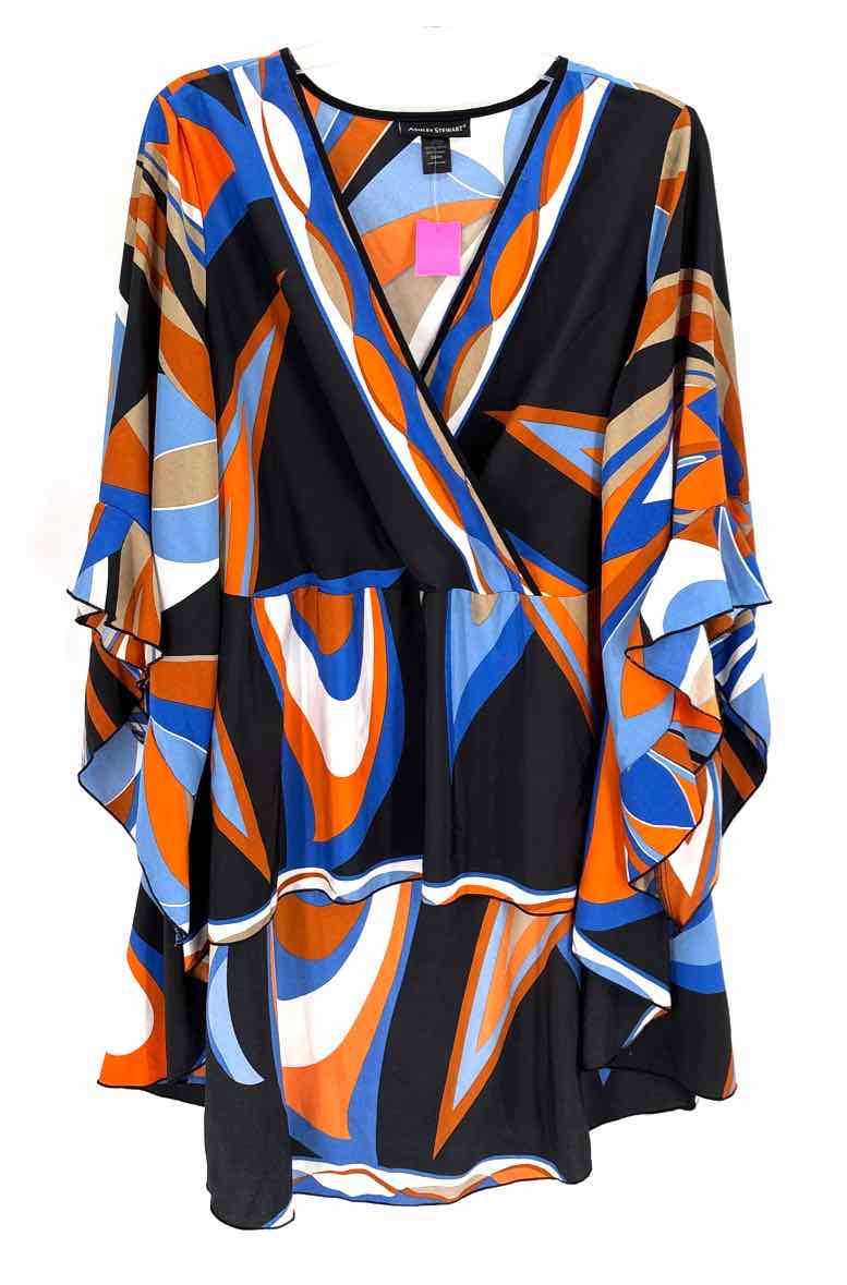 Size 22 Ashley Stewart Multi-Color Shirt