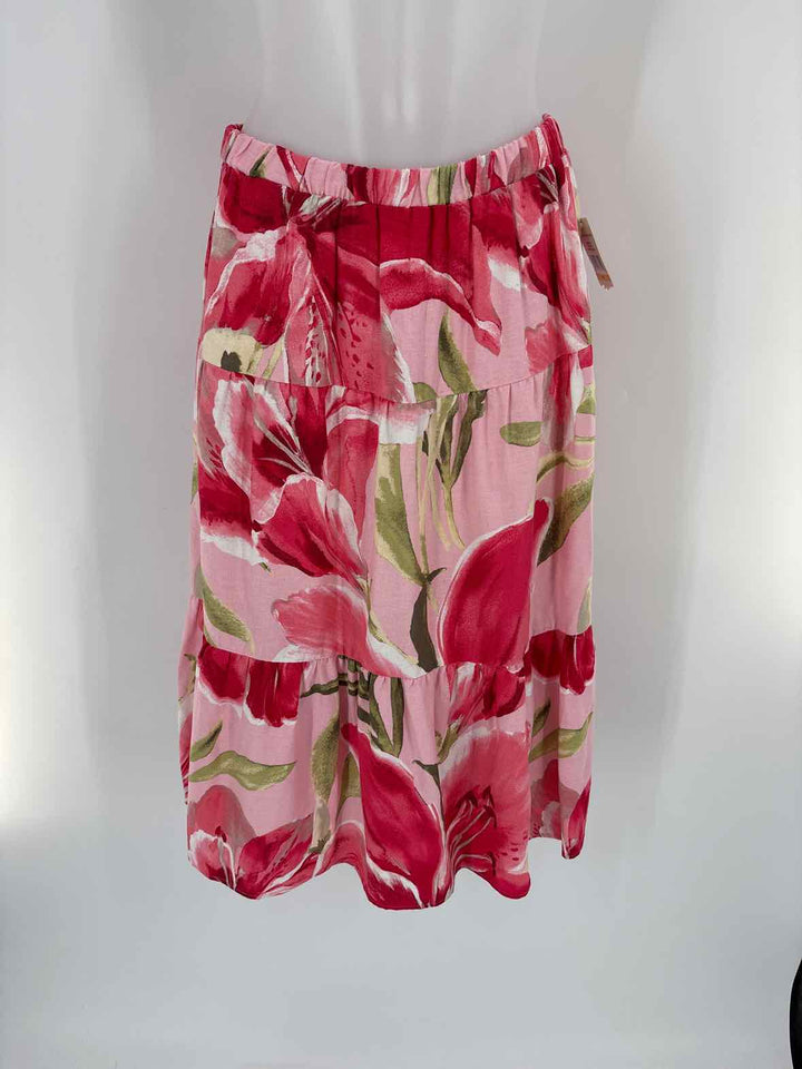 Size M PINK PRINT Skirt