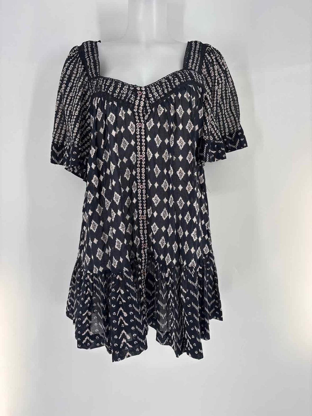 Size L FREE PEOPLE Navy Dress