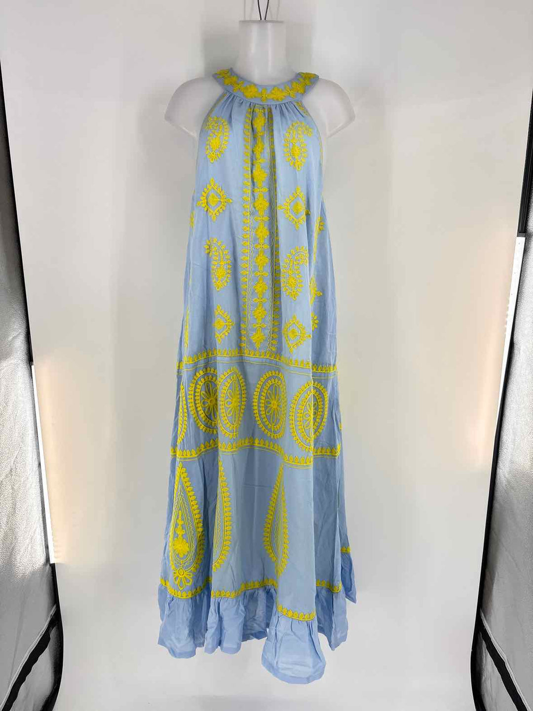 Size S/M Blue Print Dress