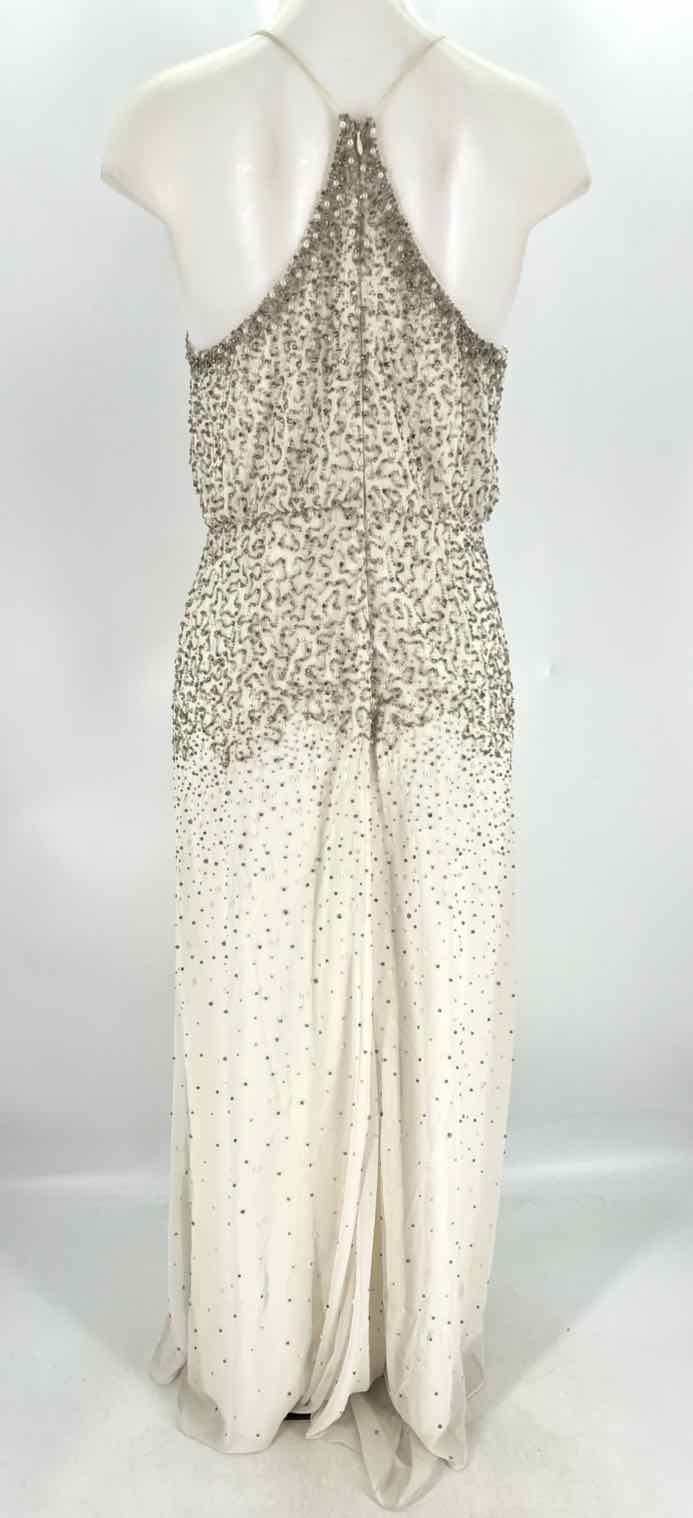 Size 10 Anthropologie White PROM