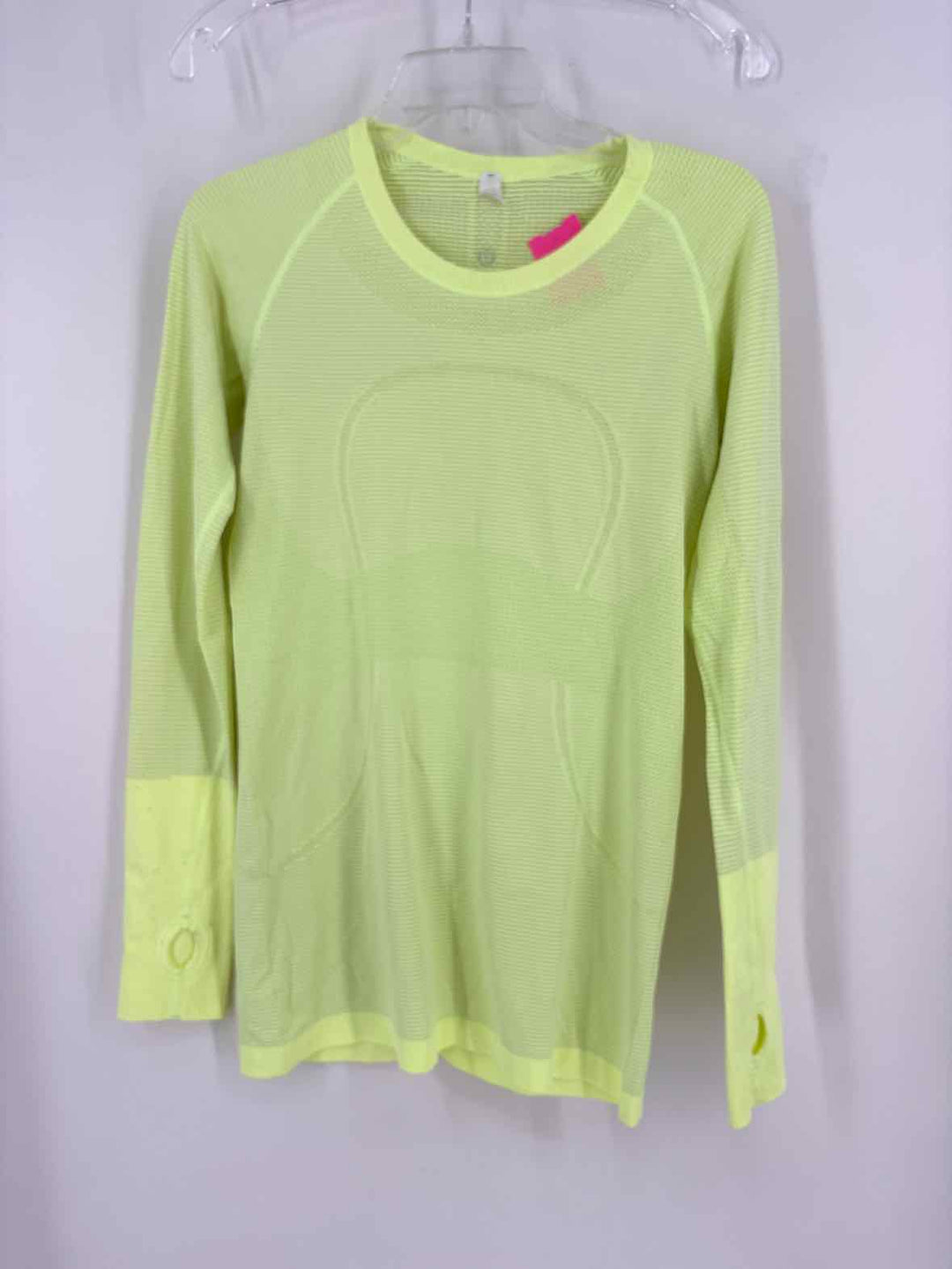Size 8 Lululemon Yellow Shirt