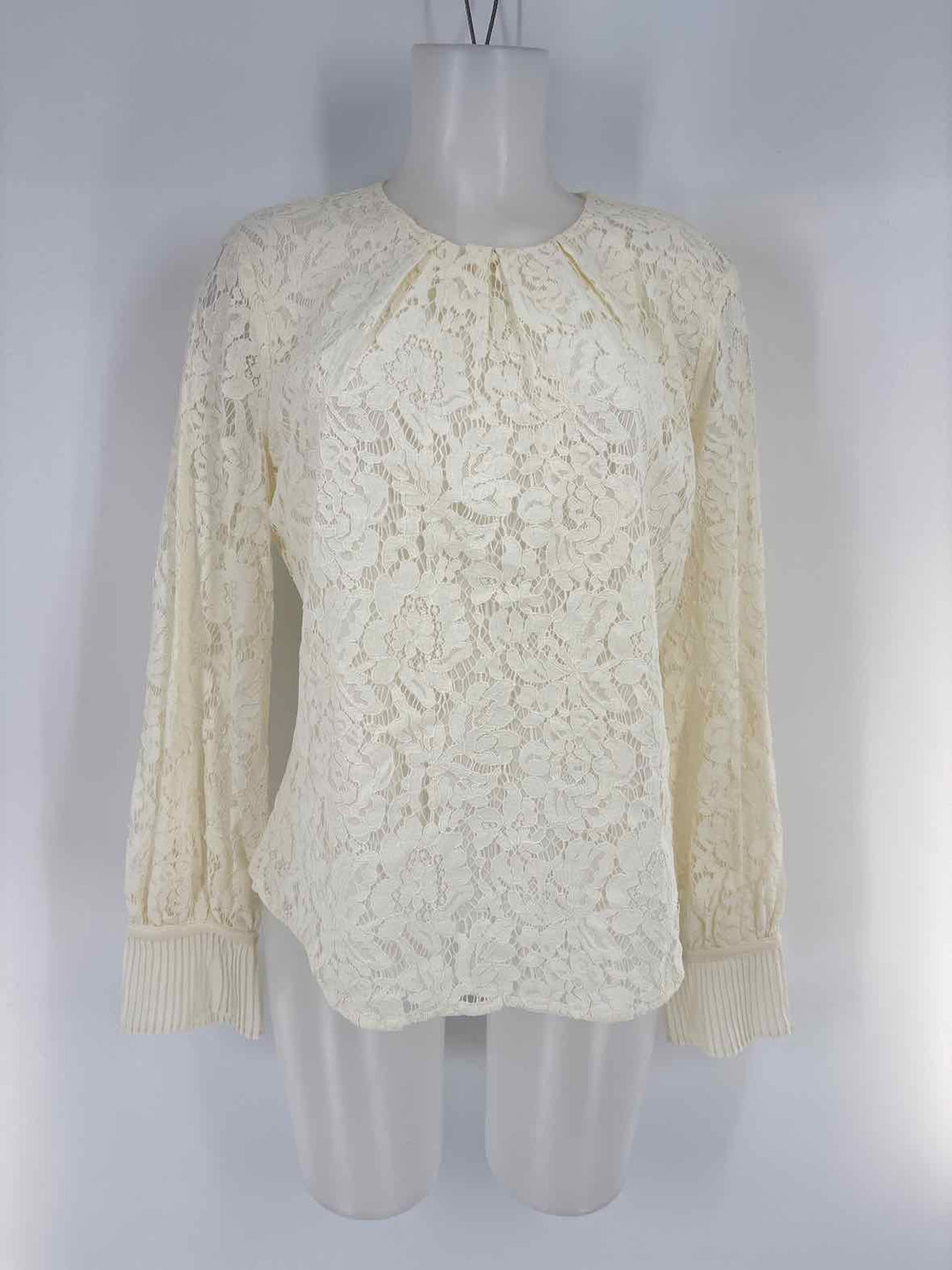 Size 8 RALPH LAUREN Cream Shirt
