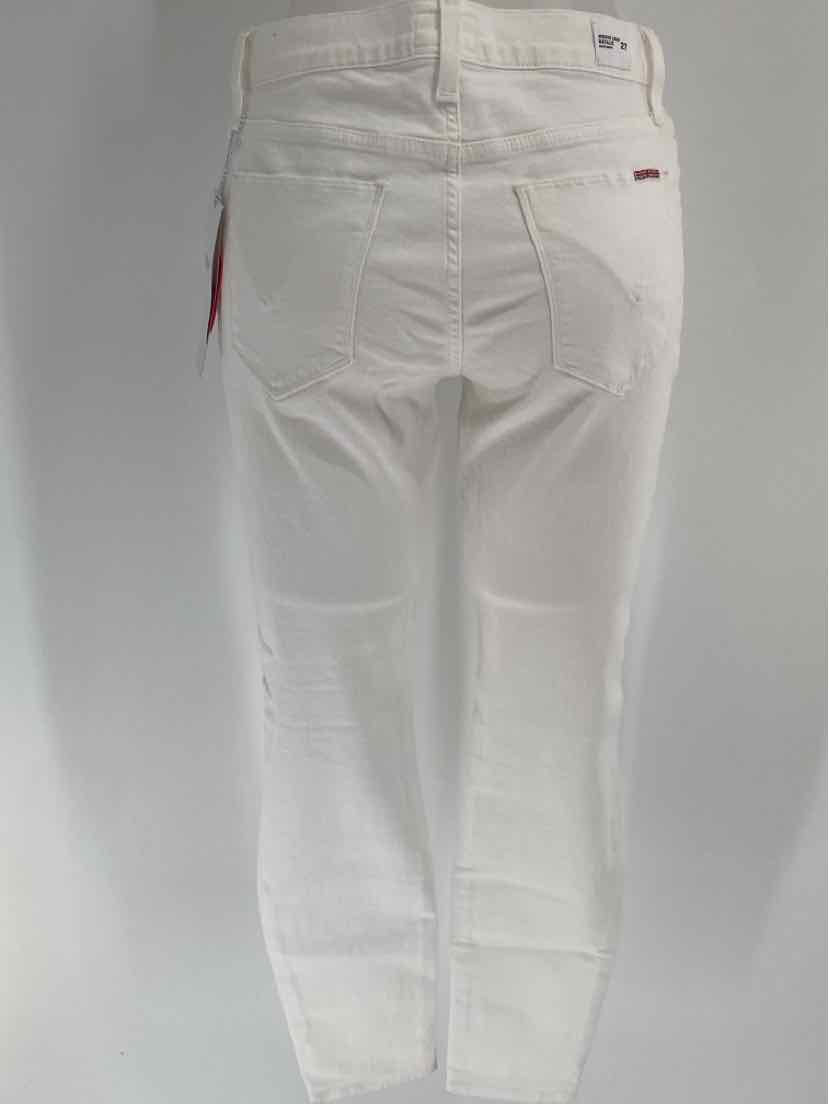 Size 27 Hudson White Pants