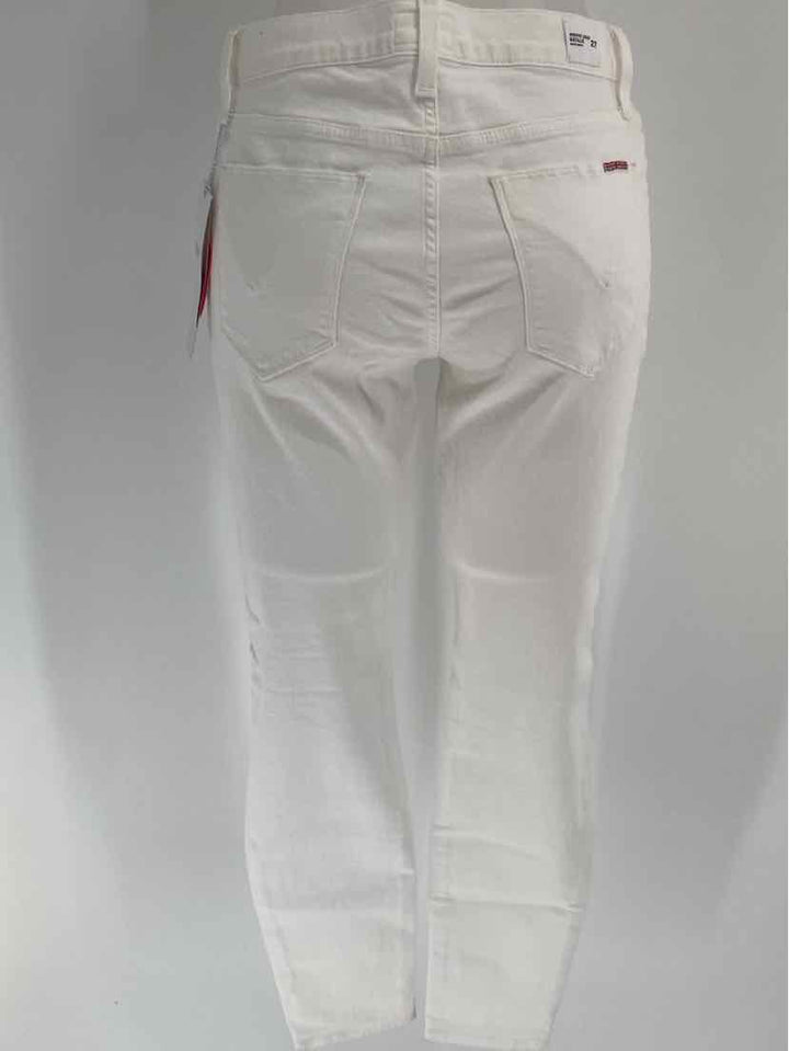 Size 27 Hudson White Pants