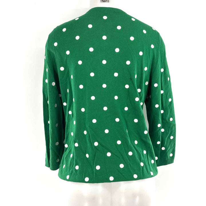 Size L Talbots Green Sweater