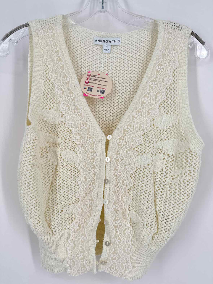 Size S Cream Sweater