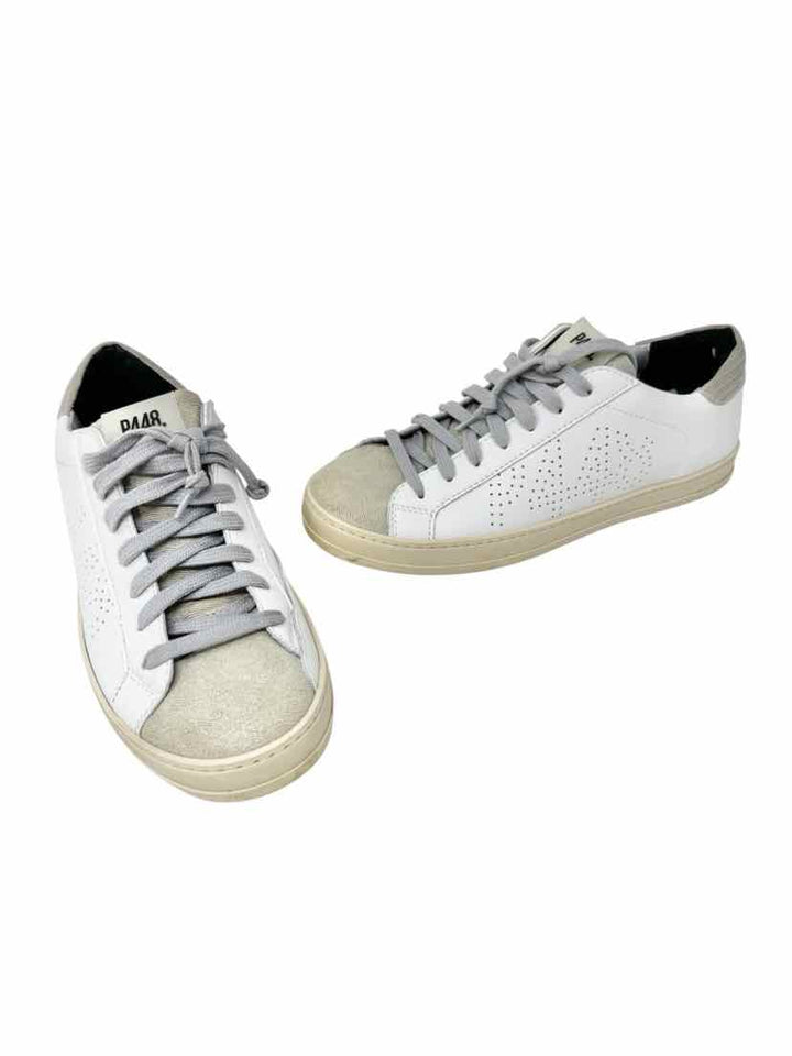 Shoe Size 39 P448 White Sneakers