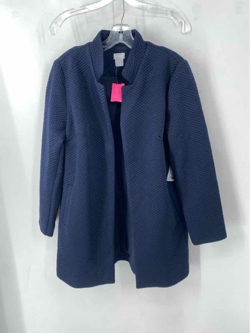 Size L Chico's Navy Jacket
