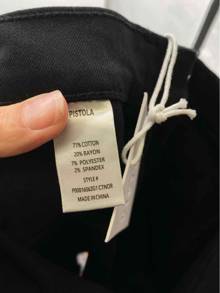 Size 28 Pistola Black Pants