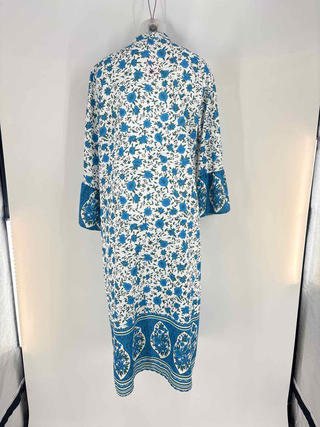 Size 2X MISSLOOK Blue Print Dress