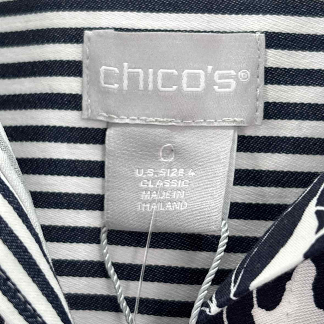 Size S Chico's Multi-Color Shirt