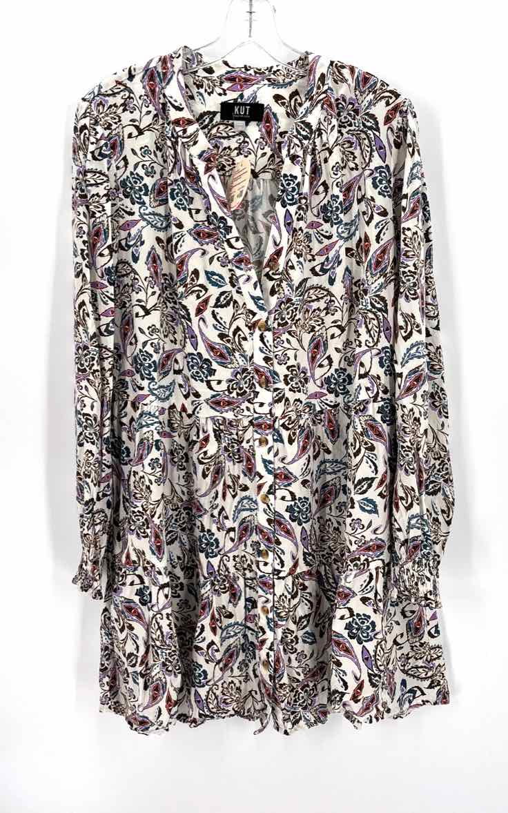 Size M KUT White Dress