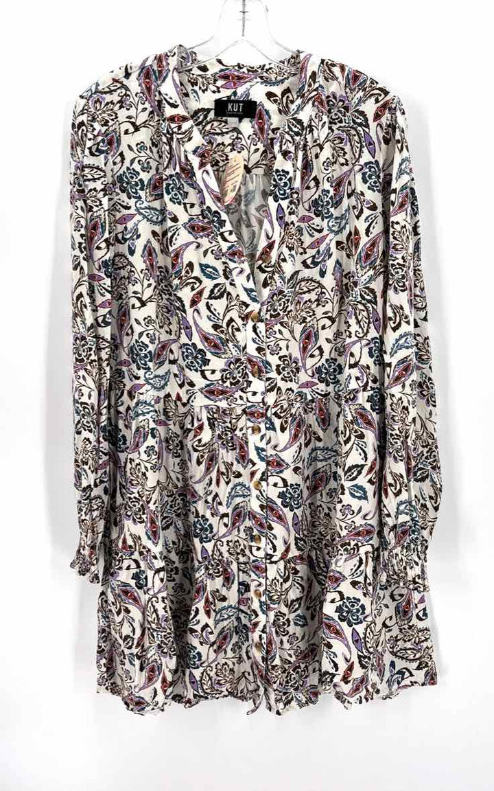 Size M KUT White Dress
