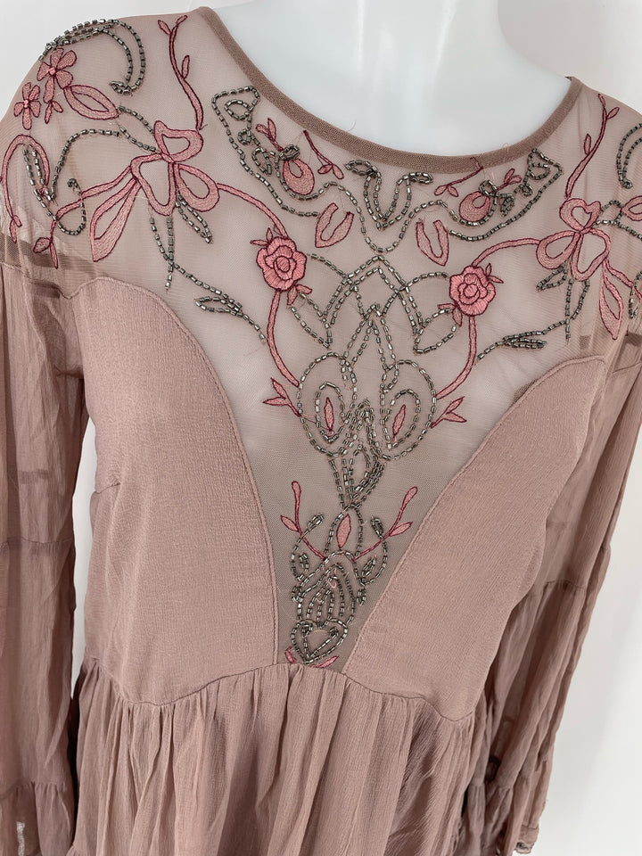 Size S FREE PEOPLE Mauve Dress