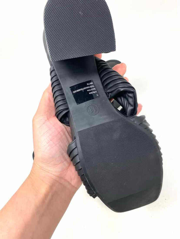 Shoe Size 11 A NEW DAY Black Sandals