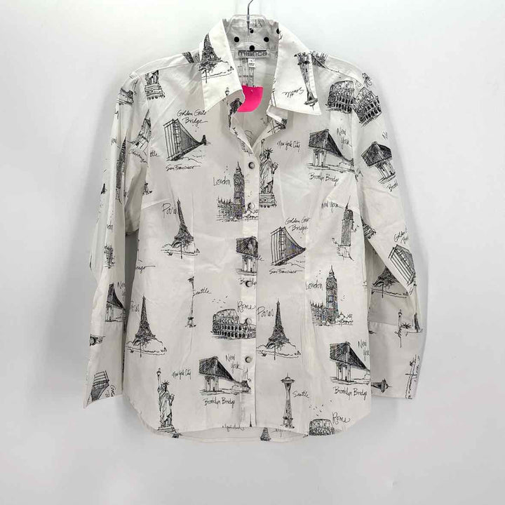 Size L MISA White Shirt