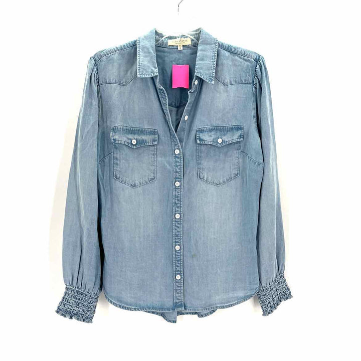 Size M Blue Chambray Shirt