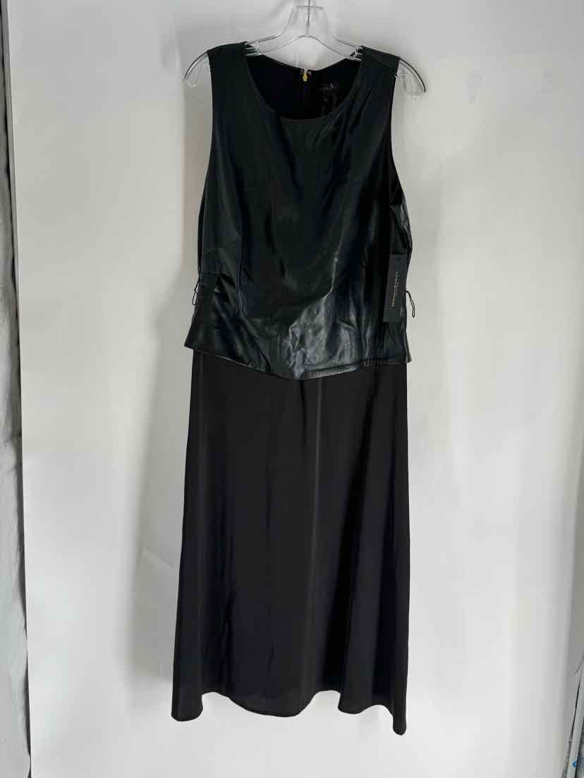Size 14 DONNA KAREN Black Dress
