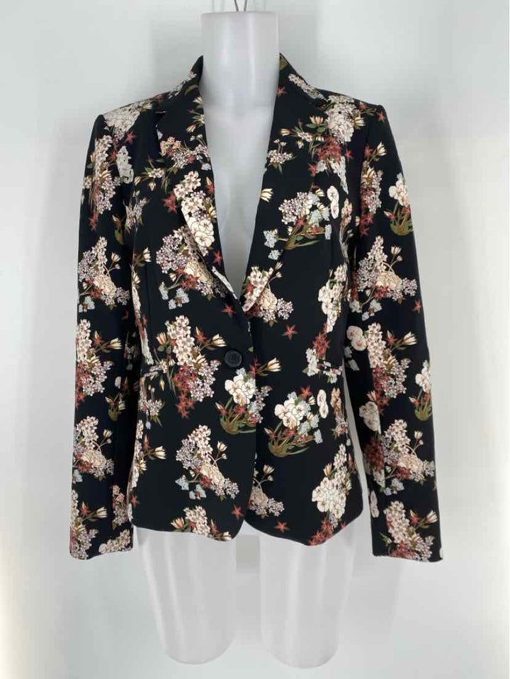 Size M CYNTHIA ROWLEY Black Blazer