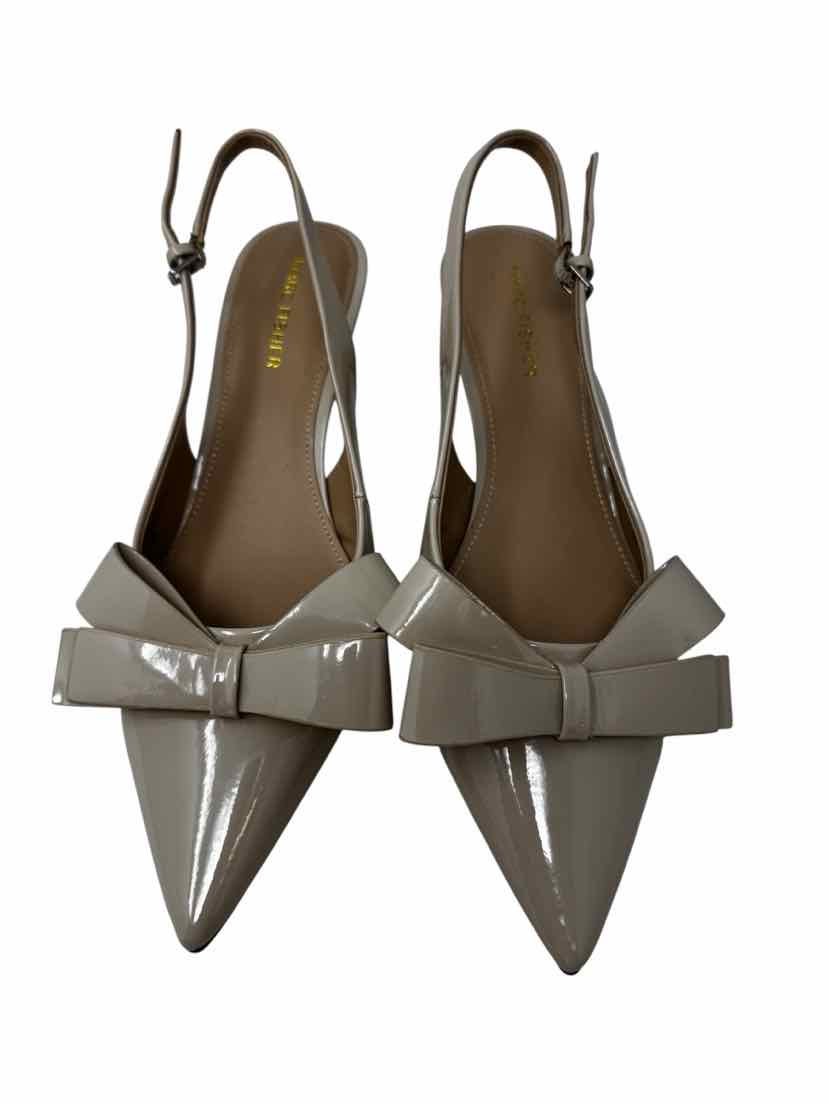 Shoe Size 9.5 MARC FISHER Tan PATENT Pumps
