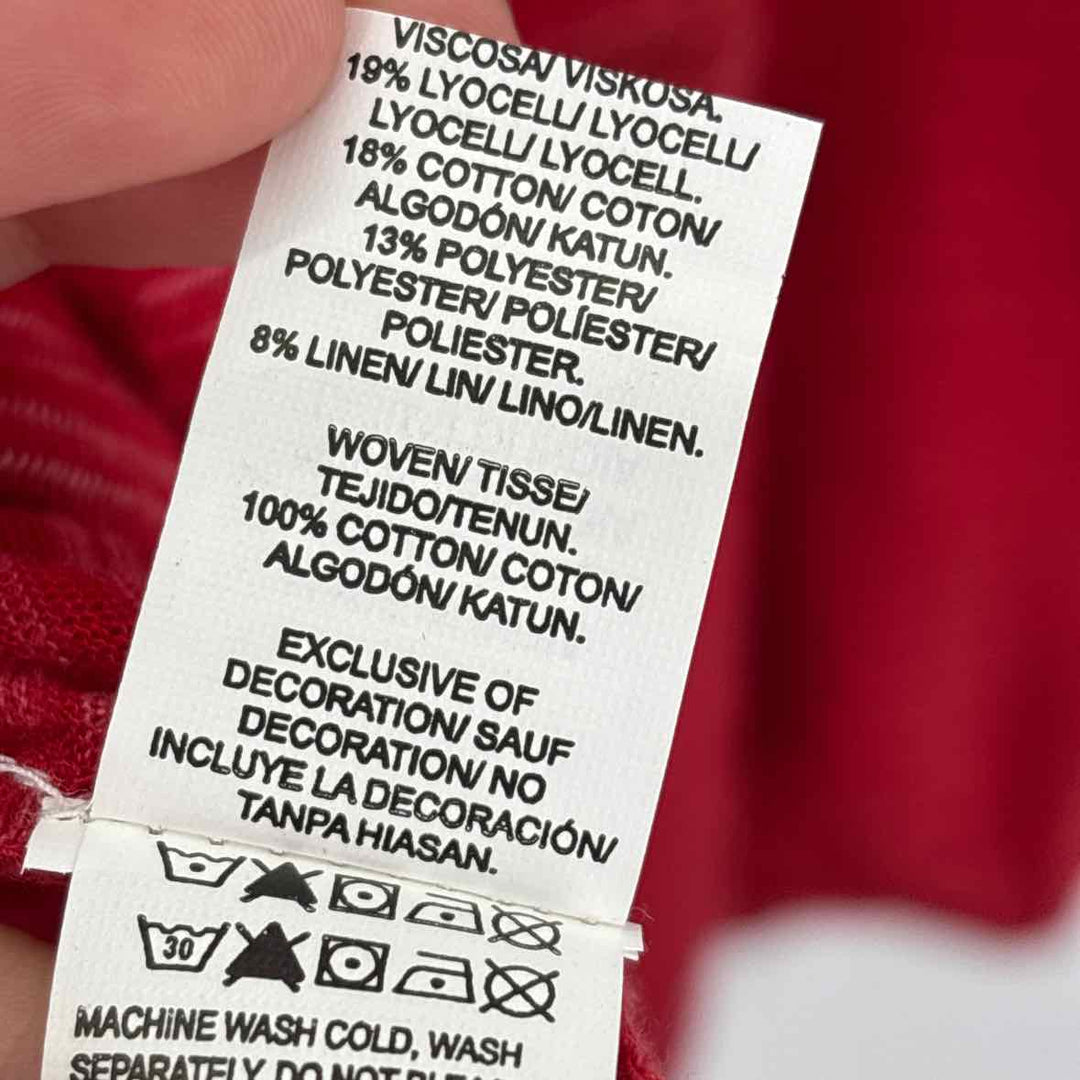 Size L LUCKY Red Shirt
