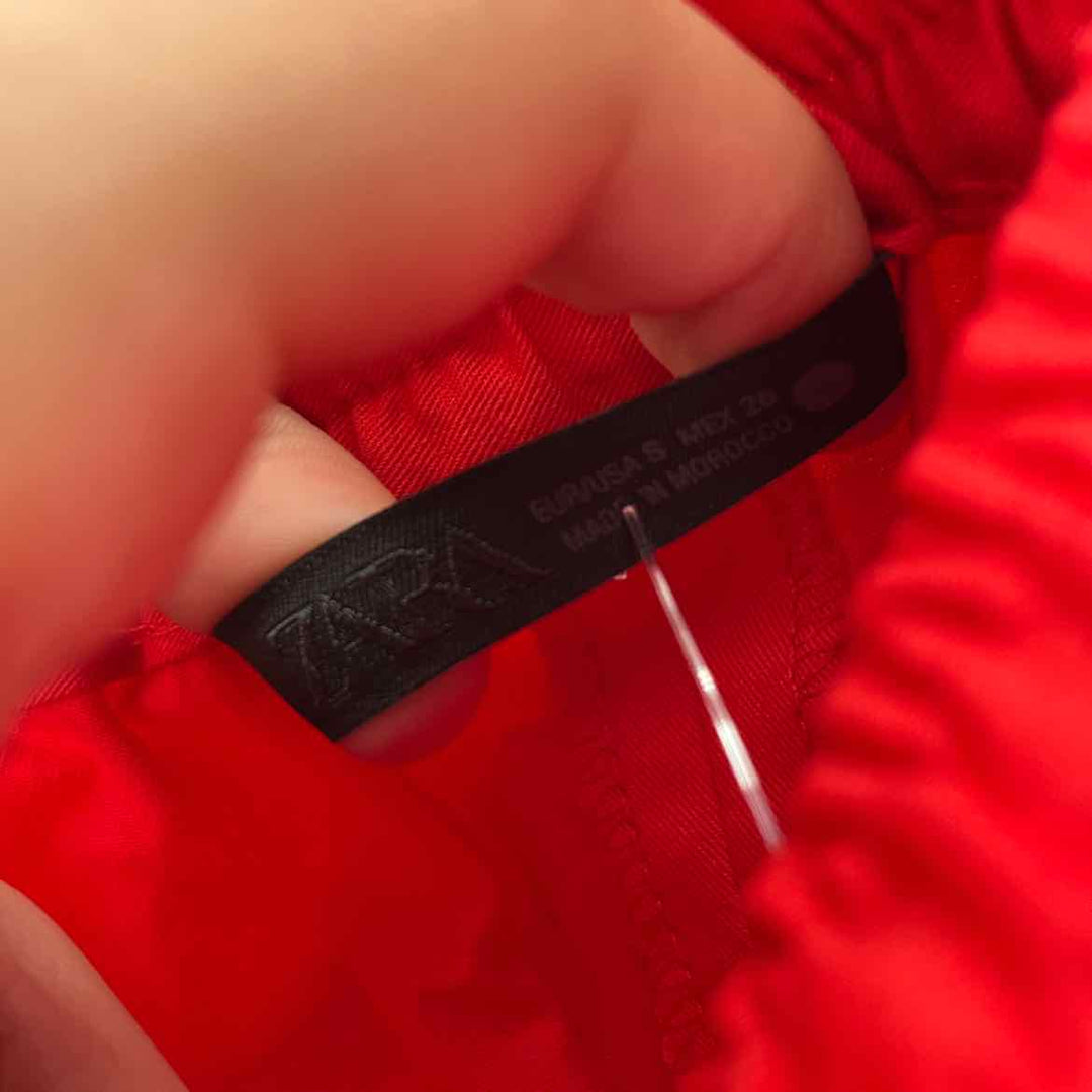 Size S ZARA Red Skirt