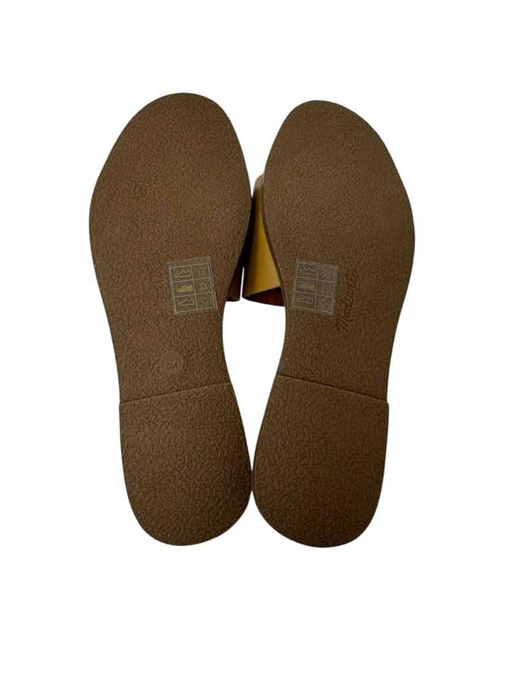 Shoe Size 9 MADEWELL Tan Leather Sandals