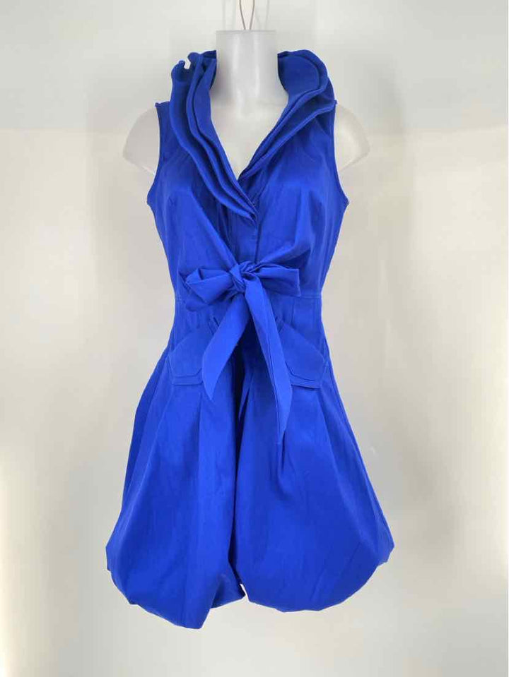 Size S SAMUEL DONG Blue Dress