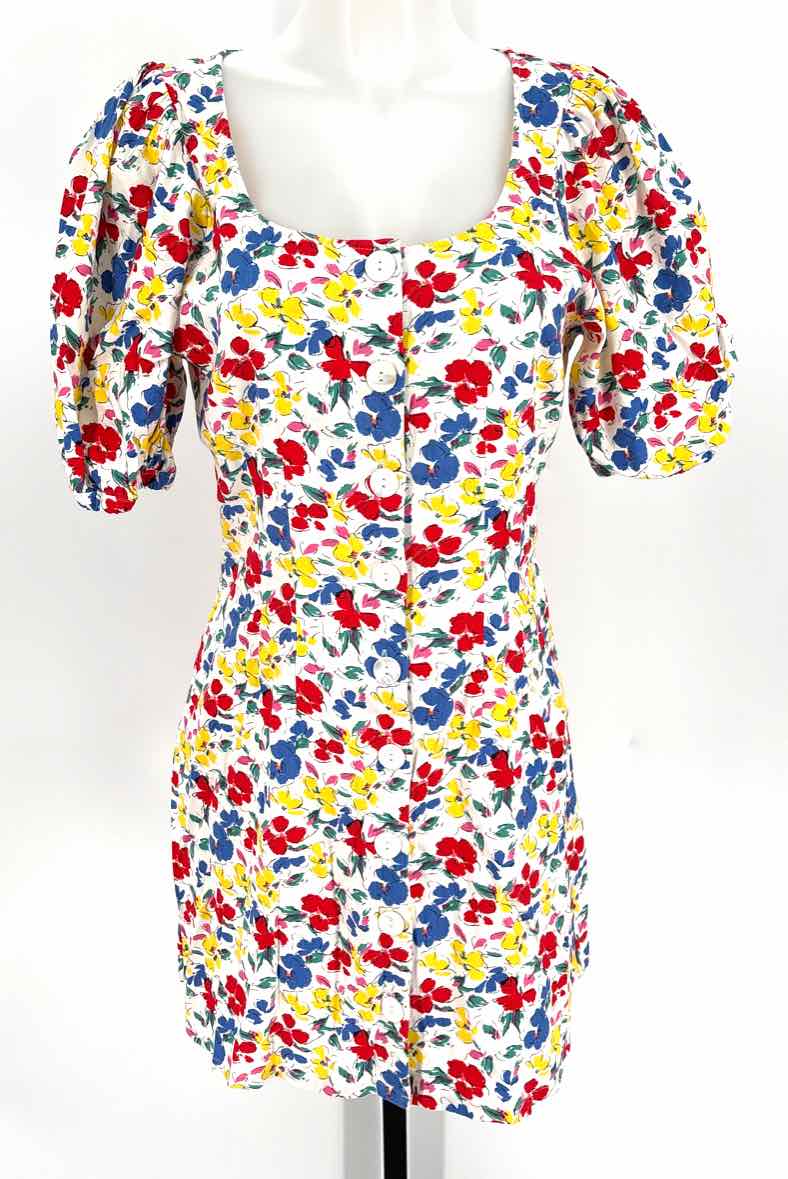 Size 6 Multi-Color Dress