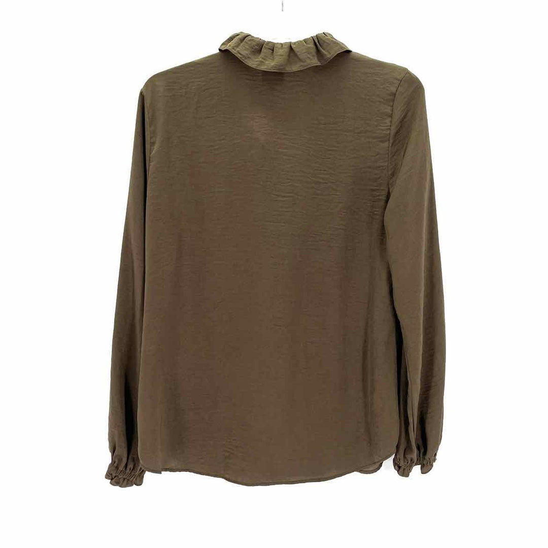 Size S CABI Olive Shirt