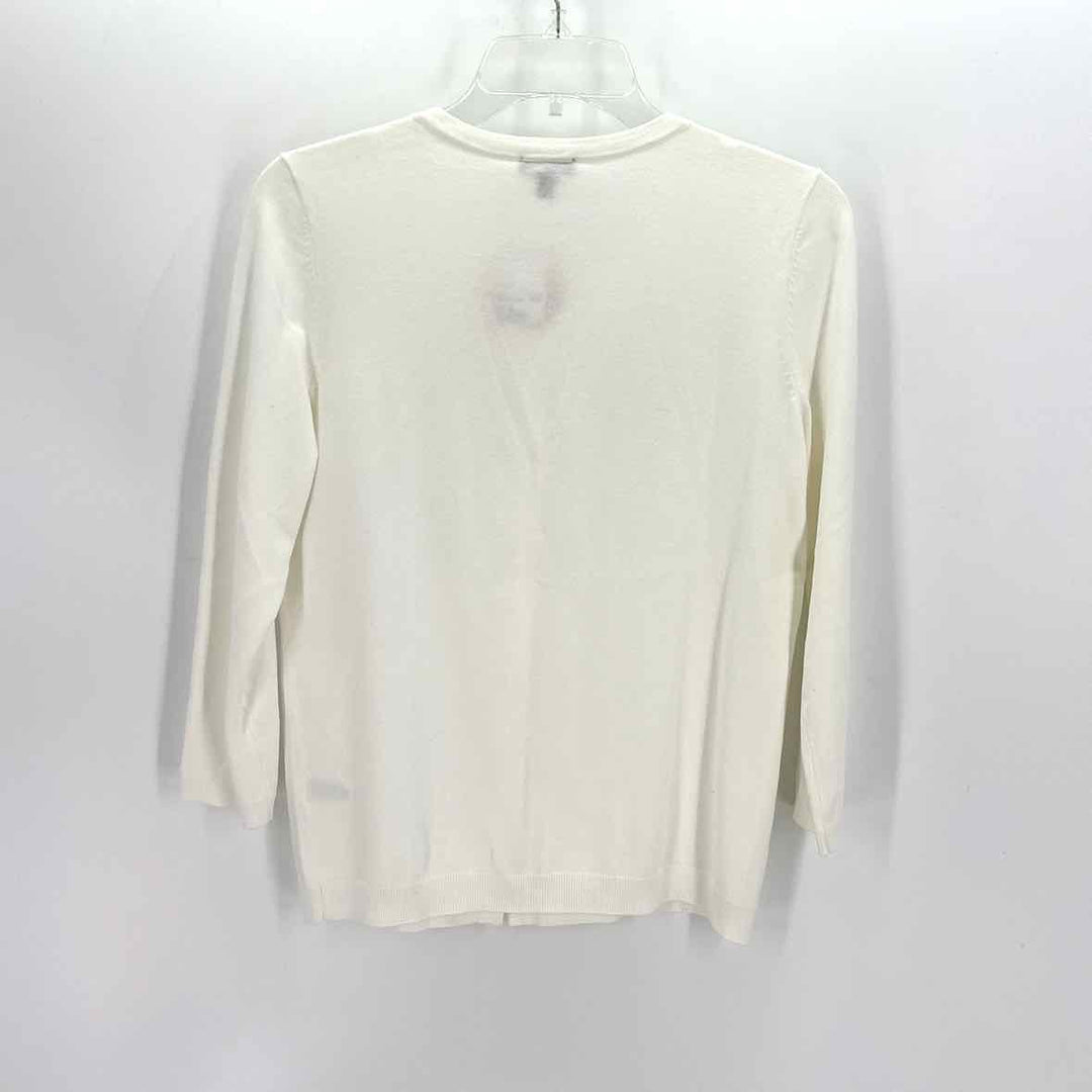 Size S Talbots White Sweater