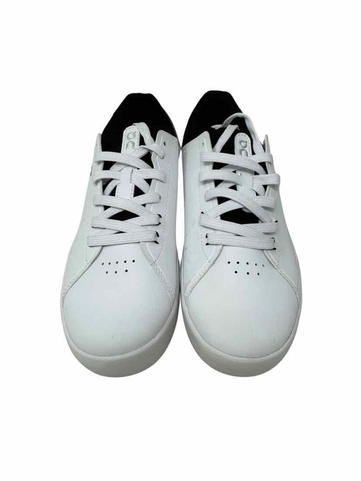 Shoe Size 40 ON CLOUD White Leather Sneakers