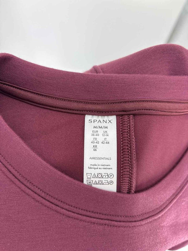 Size M SPANX Burgundy Dress