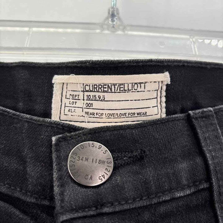 Size 28 CURRENT ELLIOTT Black Denim Jeans