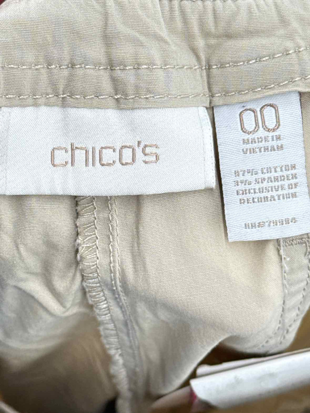 Size S Chico's Tan Pants