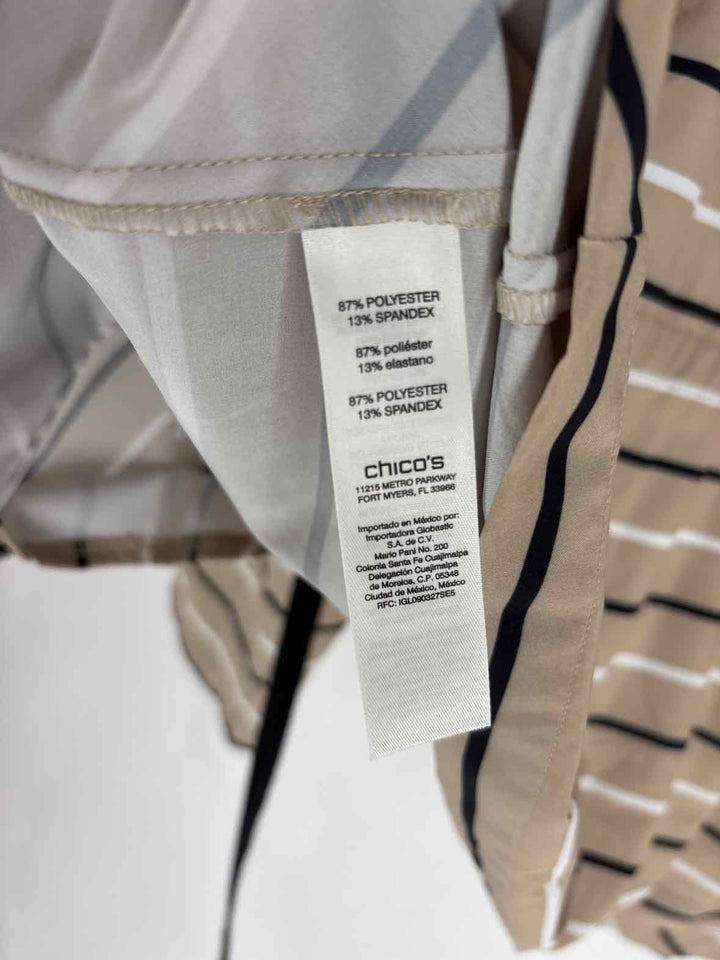 Size XL Chico's Tan Jacket