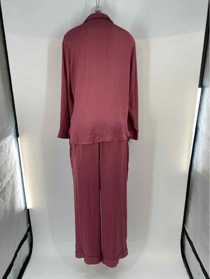 Size M GAP Mauve Silk 2 PC Dress