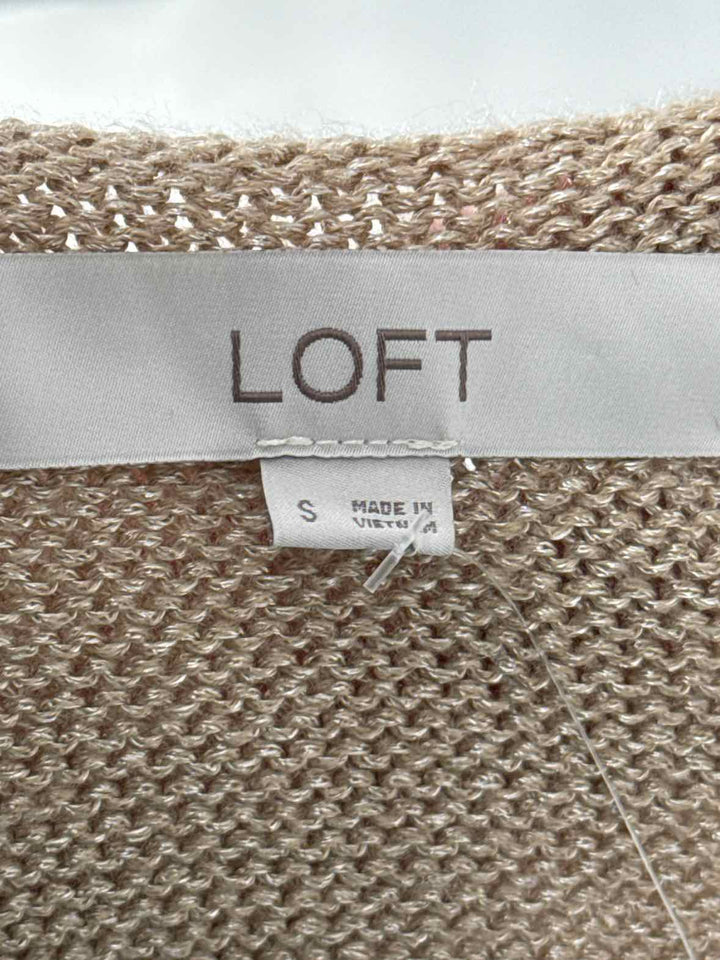 Size S LOFT Tan Shirt