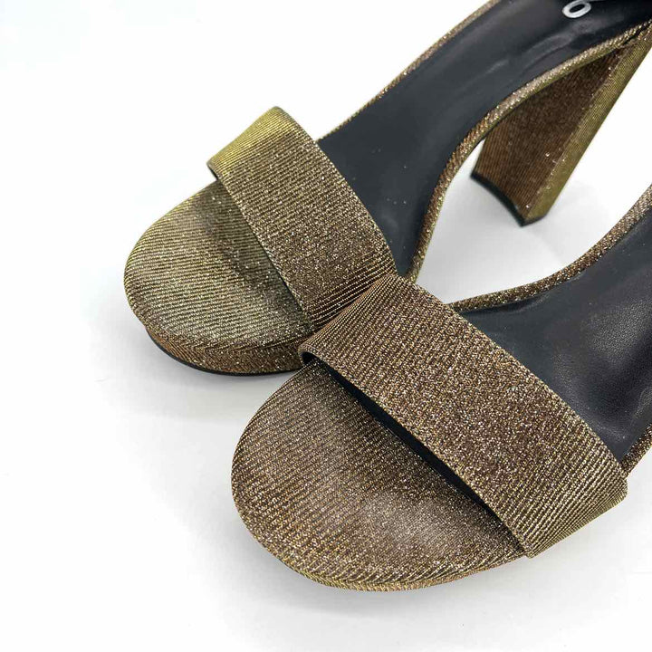 Shoe Size 11 Gold Heels