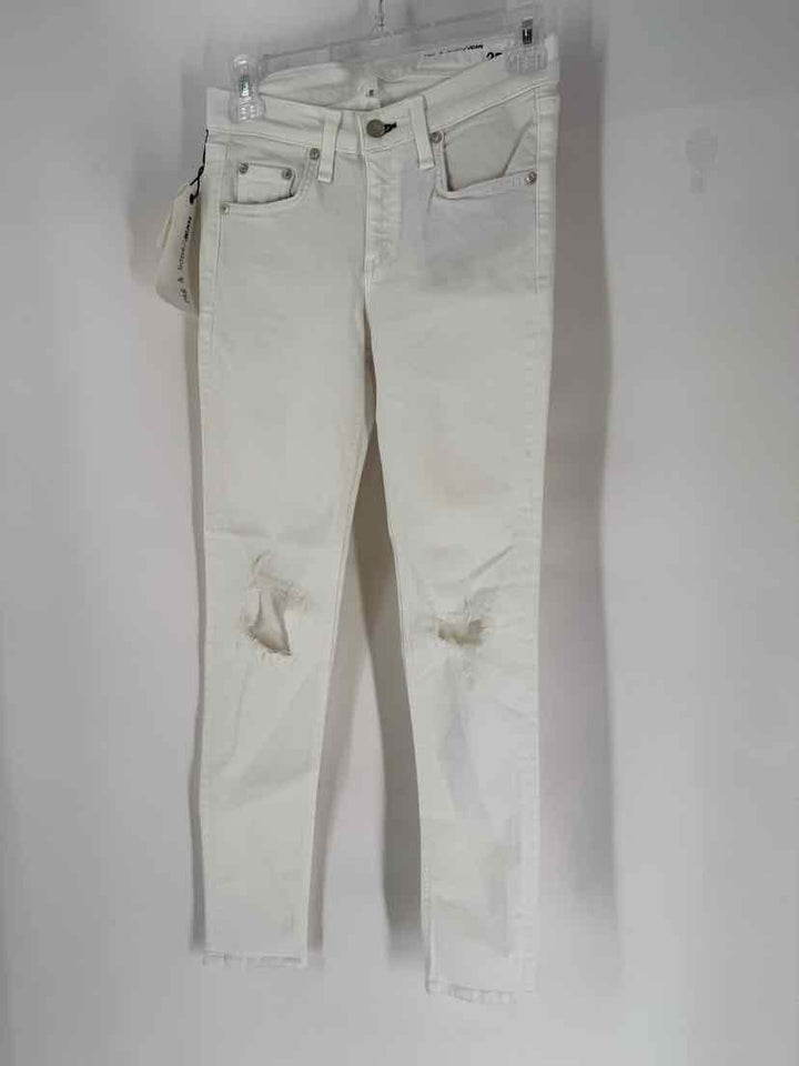 Size 25 RAG & BONE White Pants