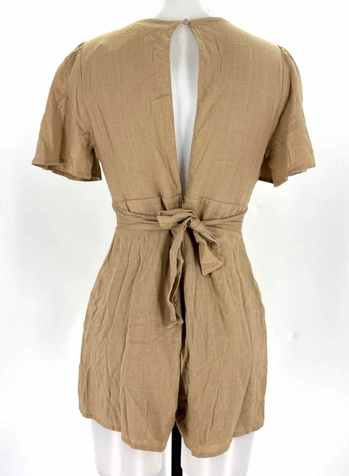 Size S Khaki Romper