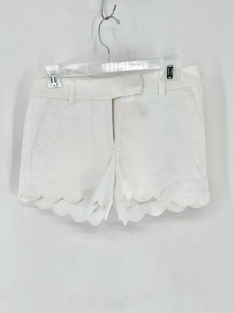 Size 0 J Crew White Shorts